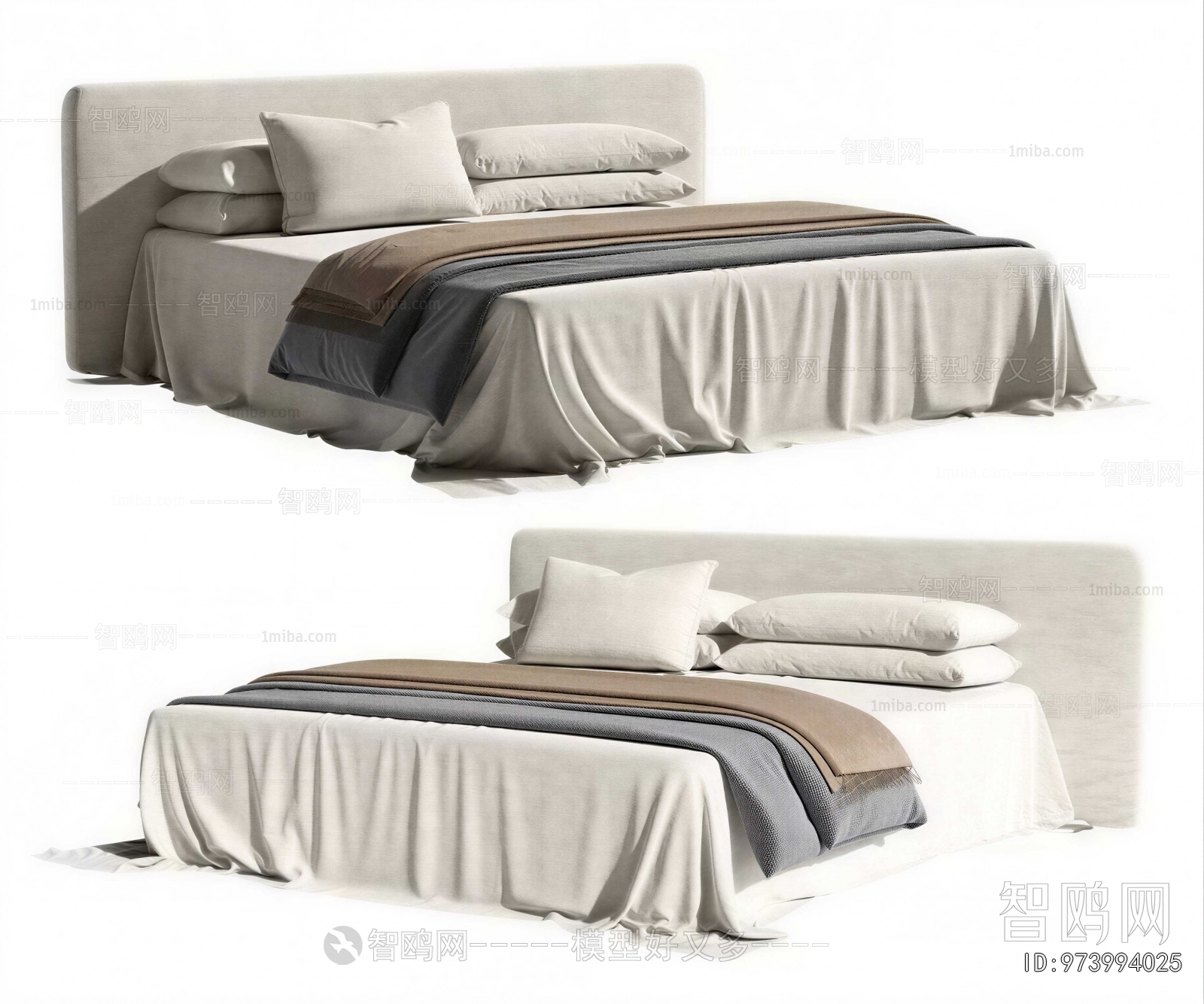 Modern Double Bed