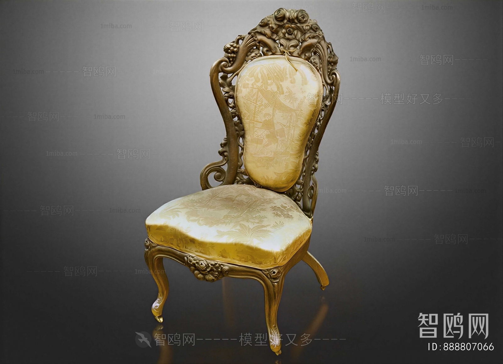 Simple European Style Lounge Chair