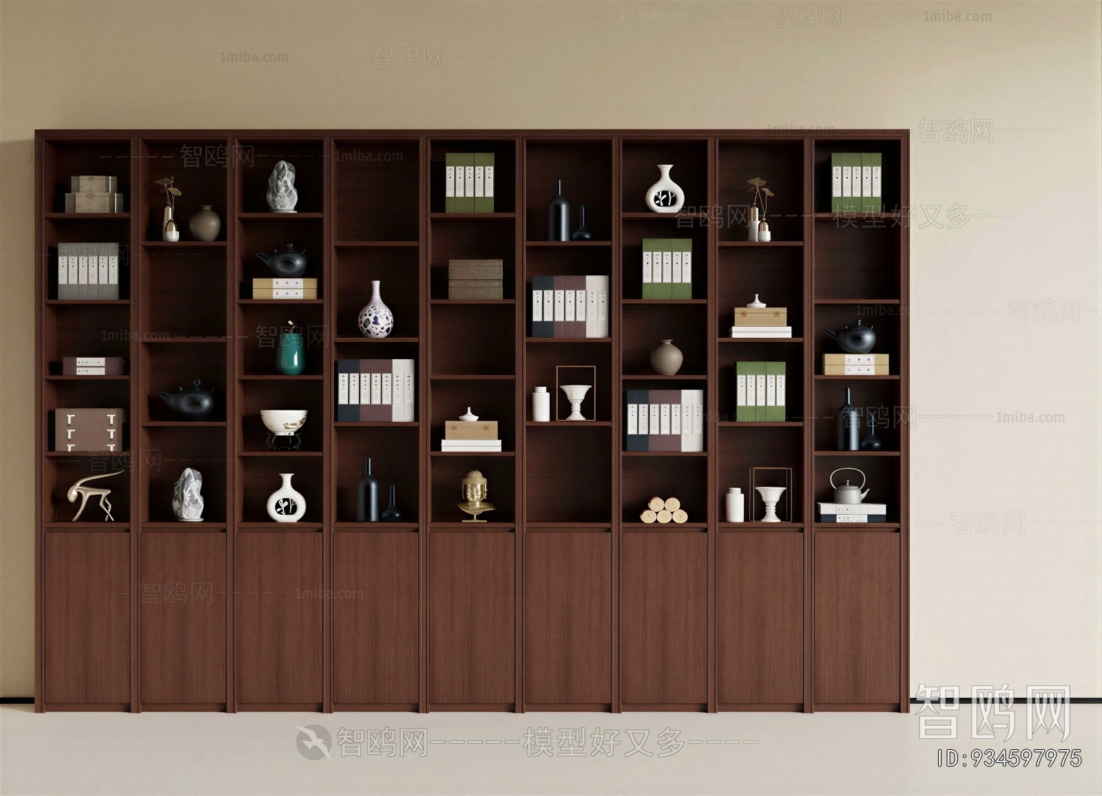 New Chinese Style Bookcase