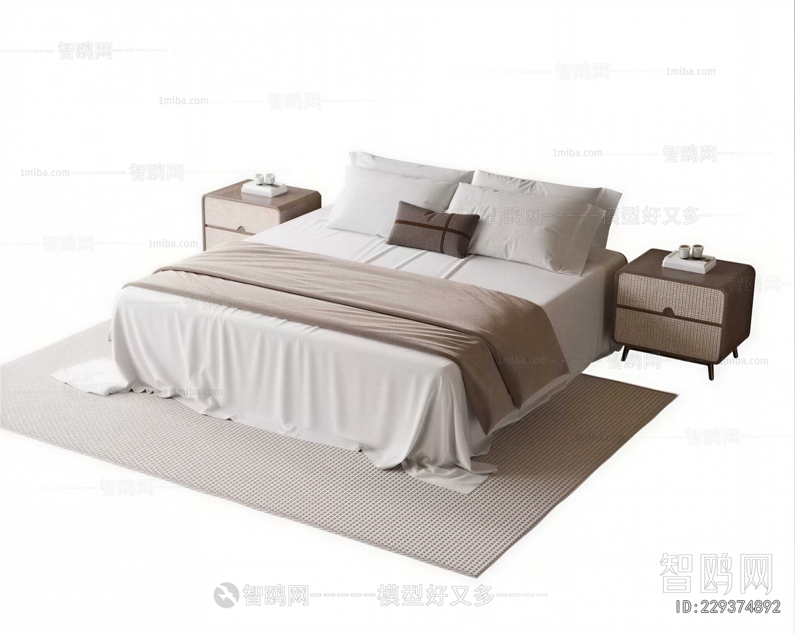 Modern Double Bed