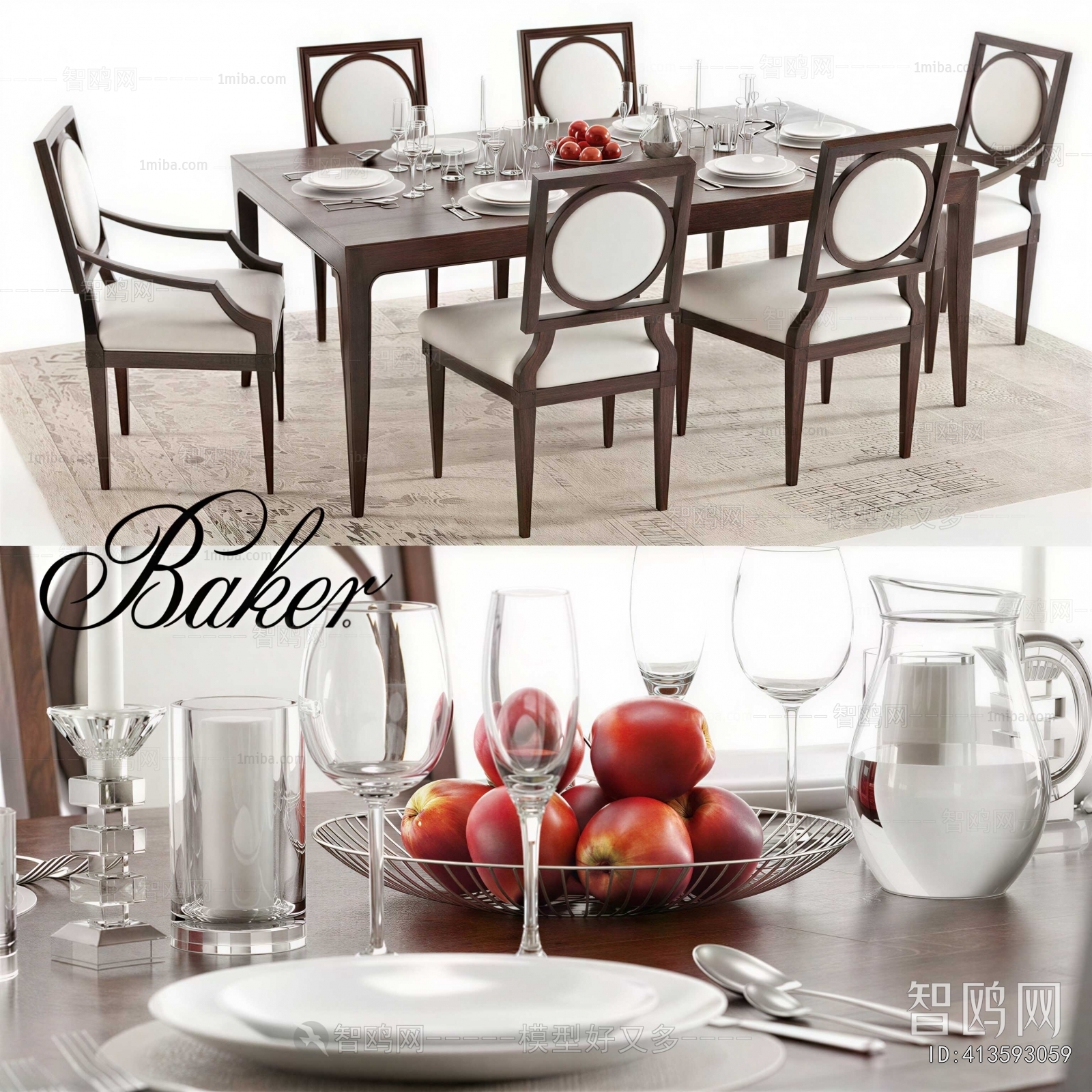 American Style Dining Table And Chairs