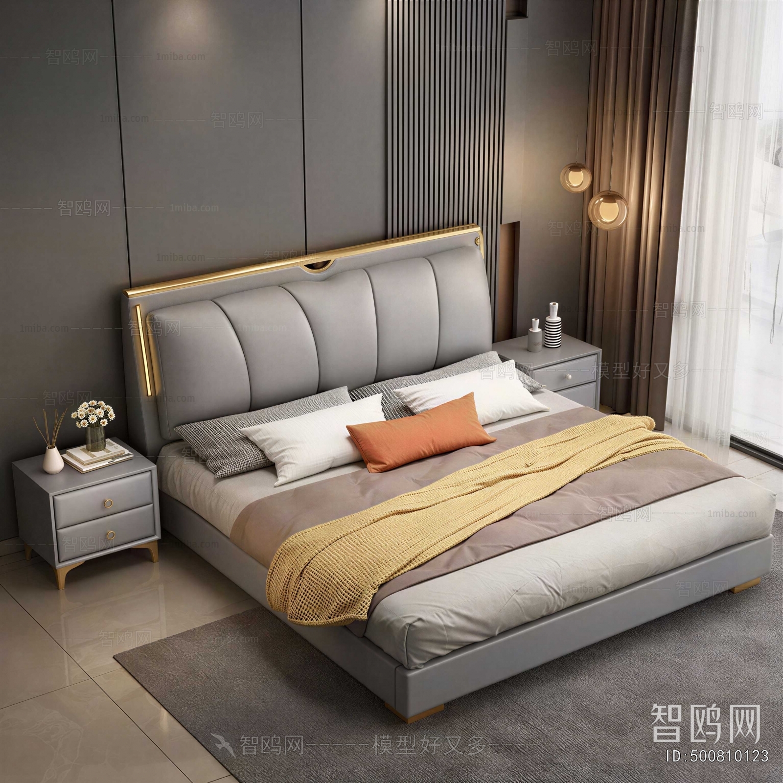 Modern Double Bed
