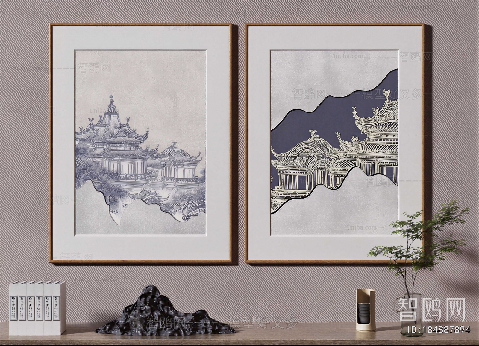 New Chinese Style Painting