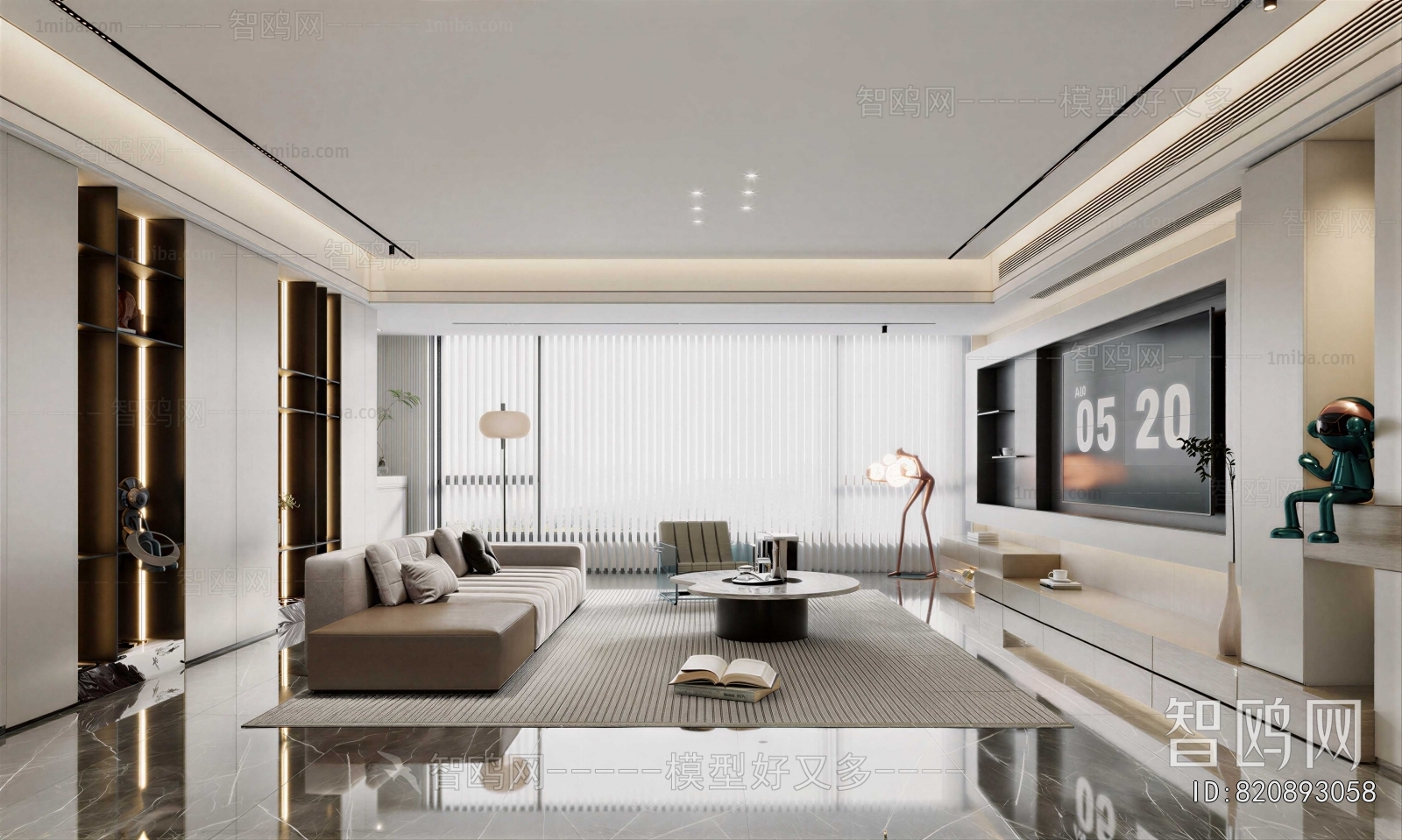 Modern A Living Room