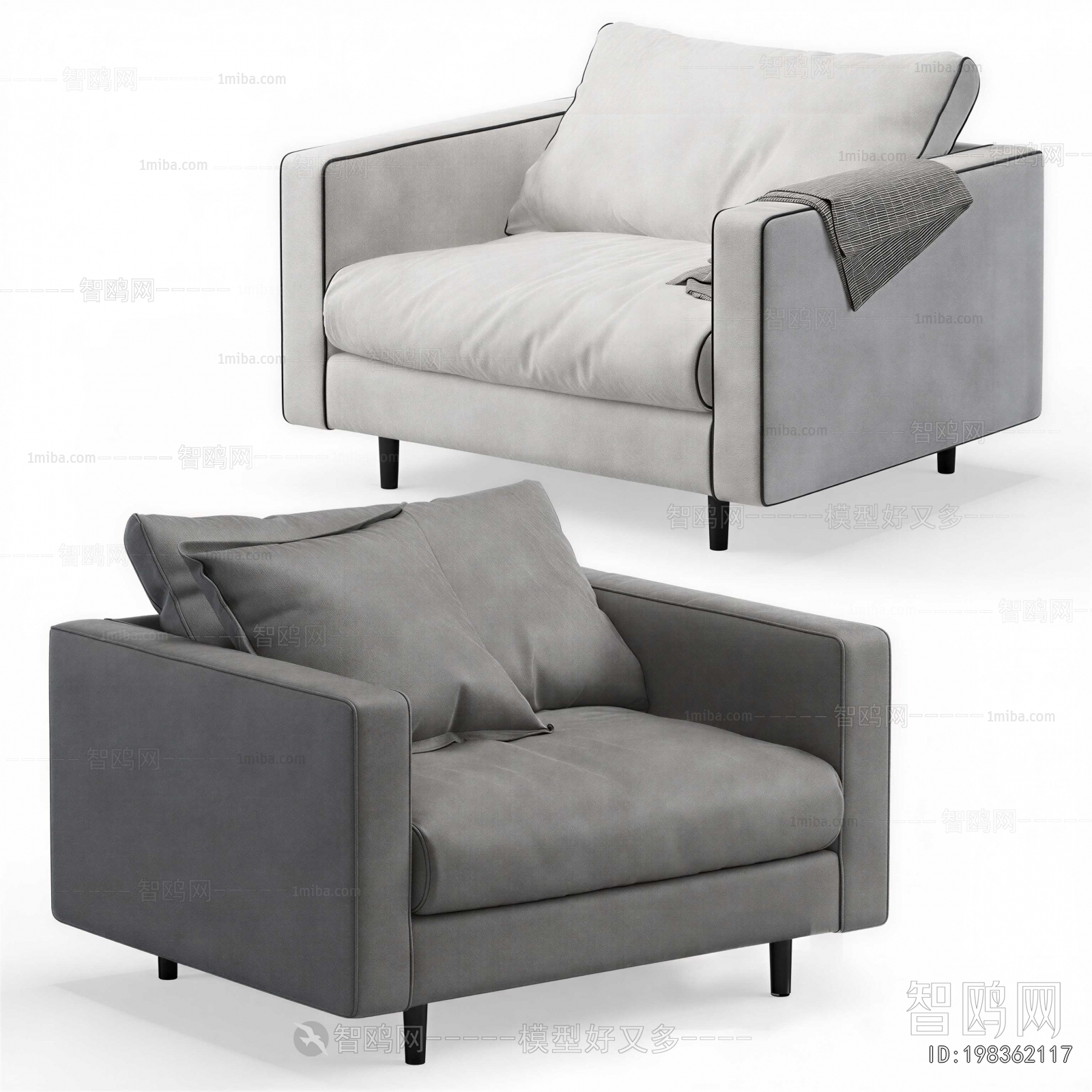 Modern Single Sofa