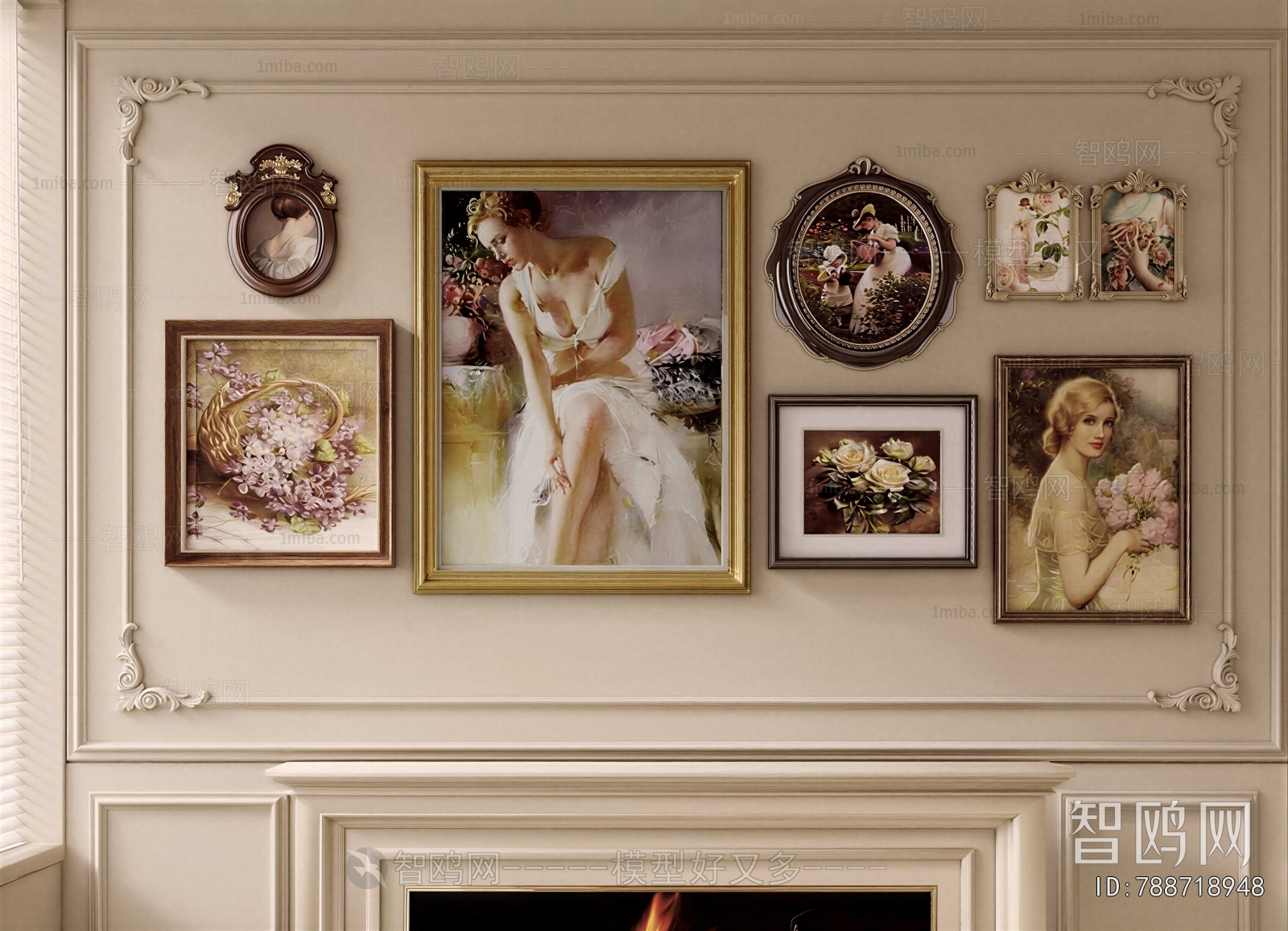 American Style Painting