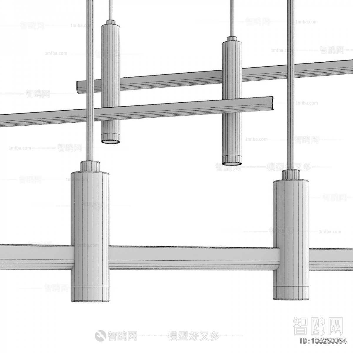 Modern Long Chandelier