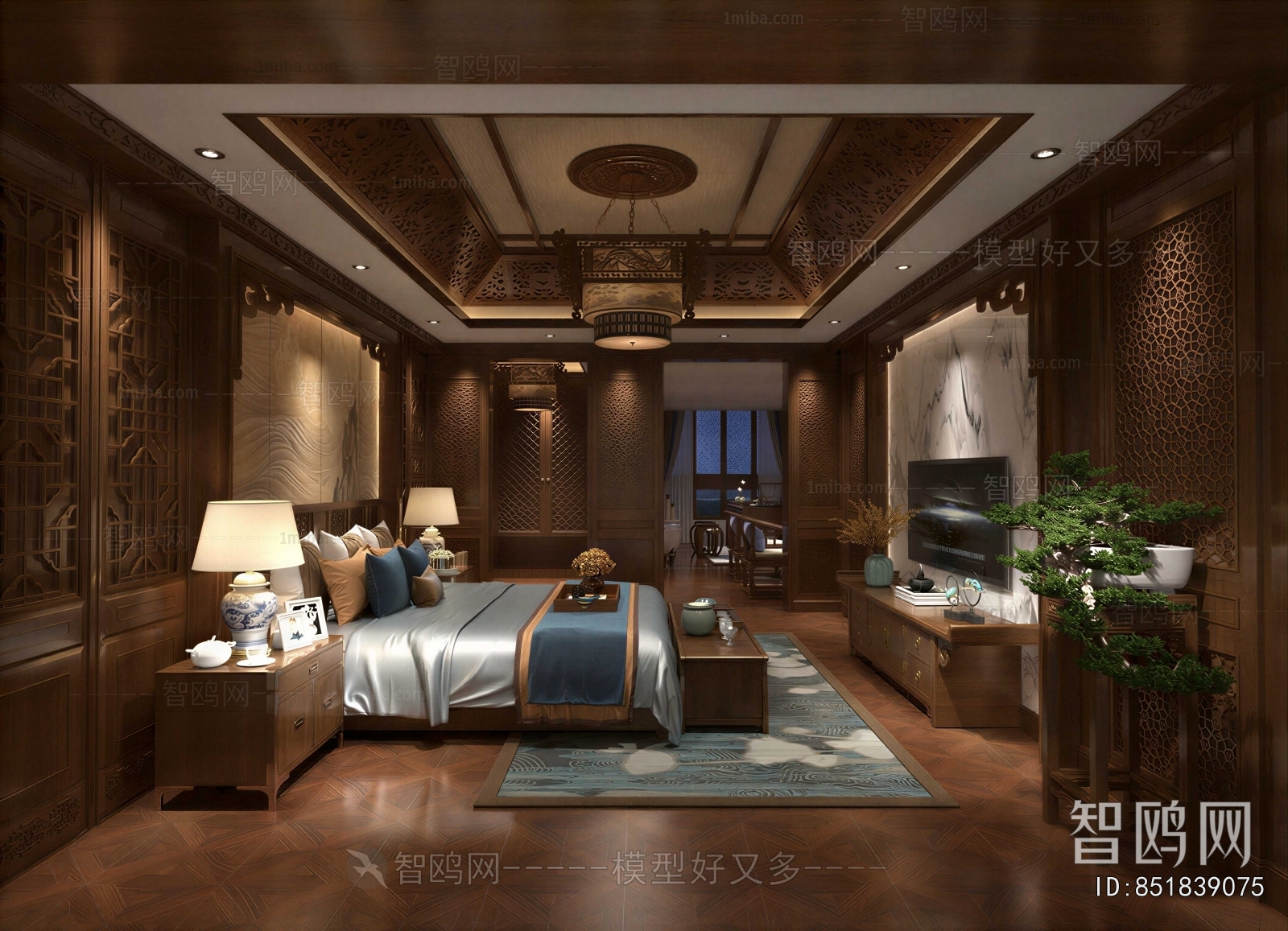 Chinese Style Bedroom