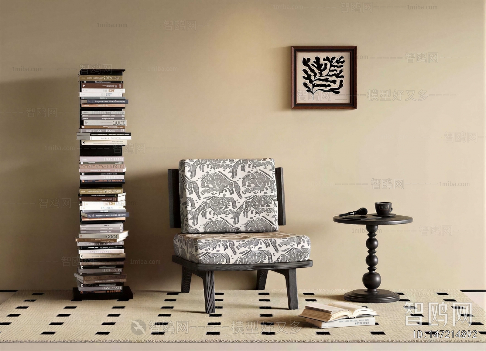 French Style Single Sofa