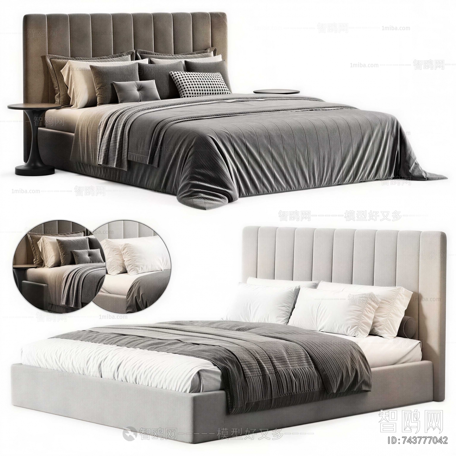 Modern Double Bed