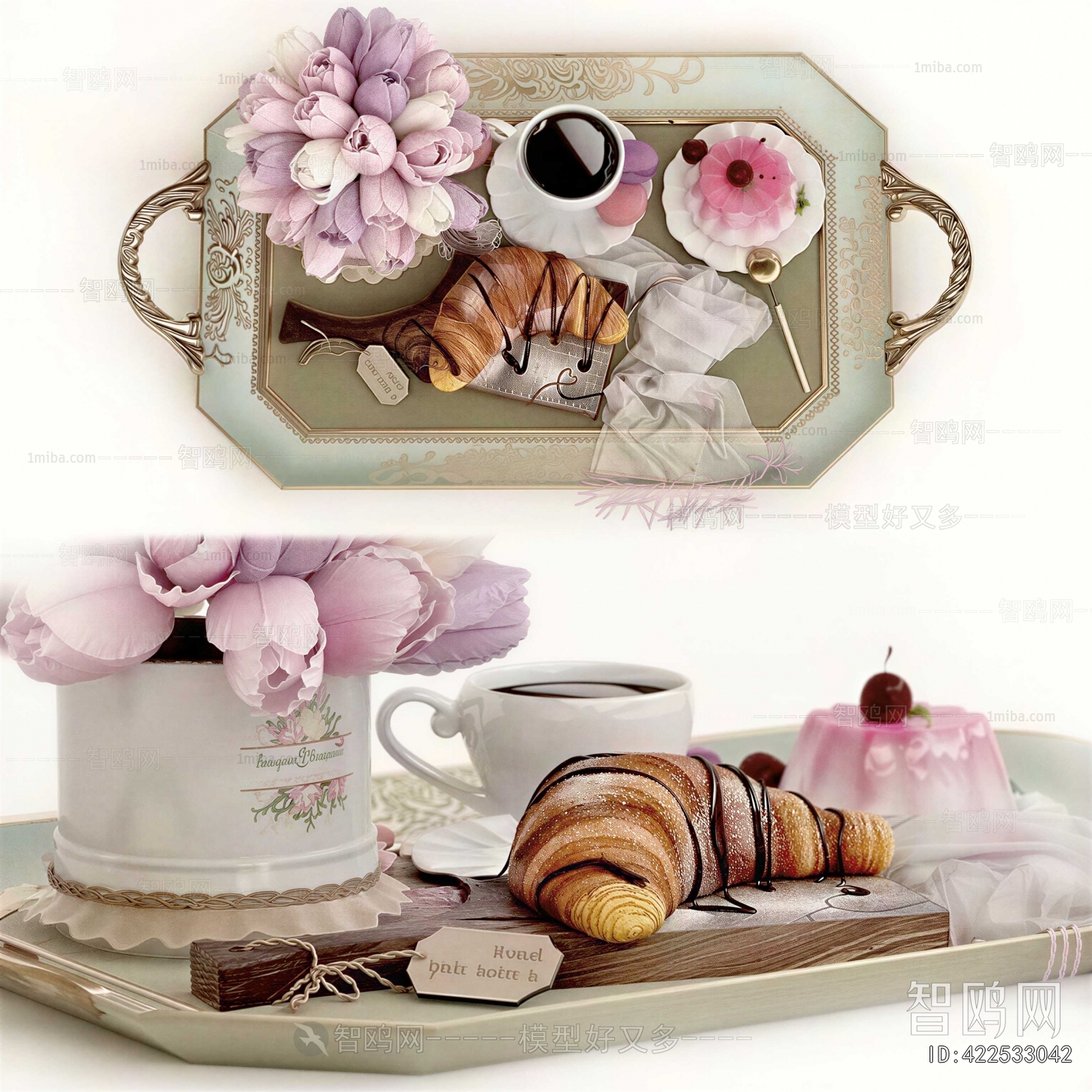 French Style Bread Cake