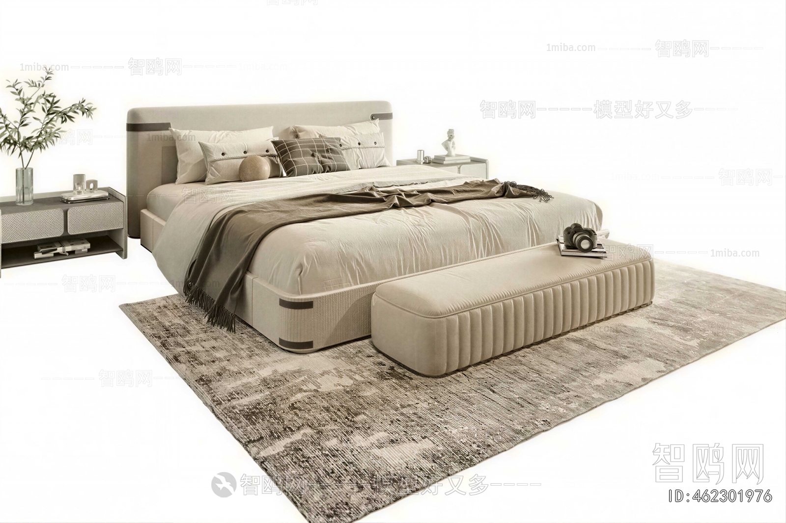 Modern Double Bed