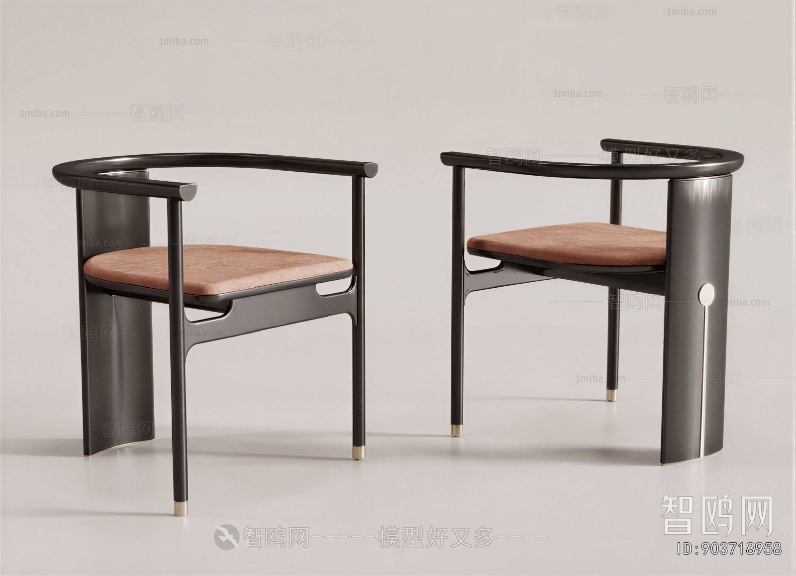 New Chinese Style Lounge Chair