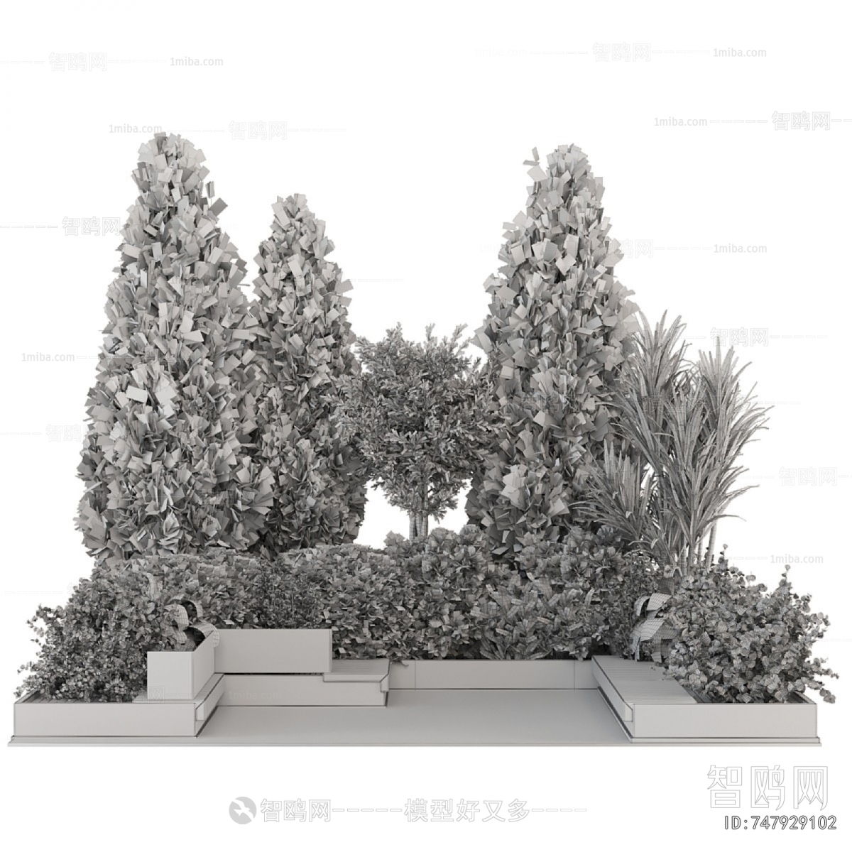 Modern Flower Bed, Flower Bowl, Flower Box