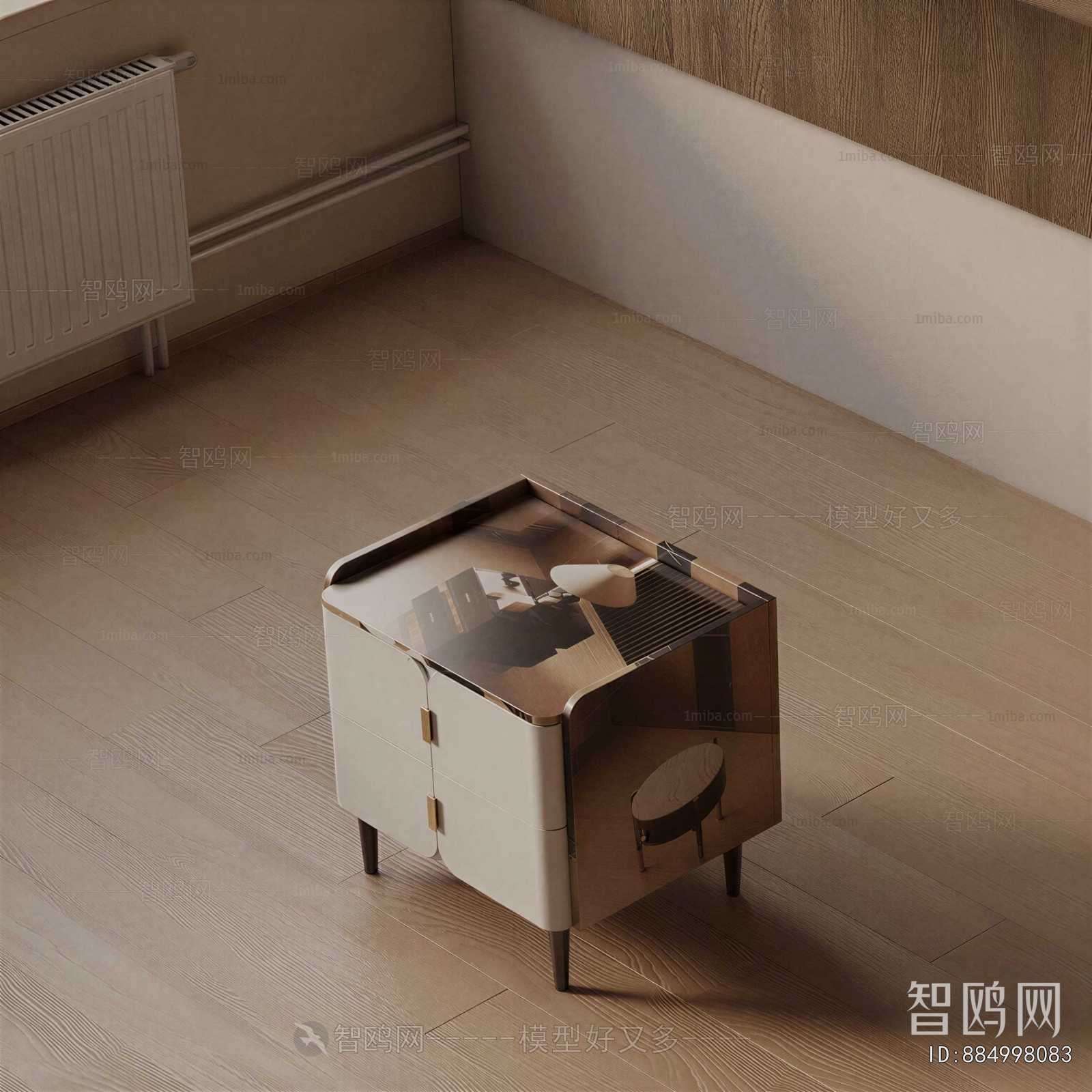 Modern Bedside Cupboard