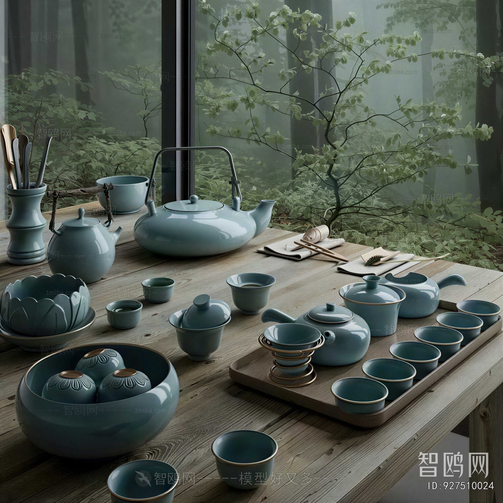 New Chinese Style Tea Set