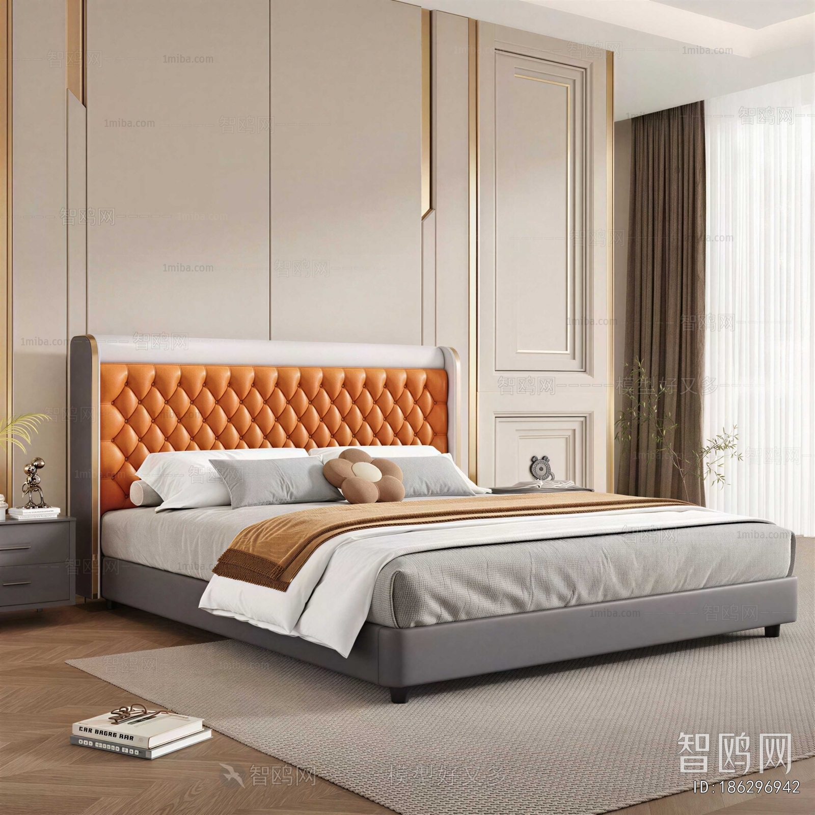 Modern Double Bed