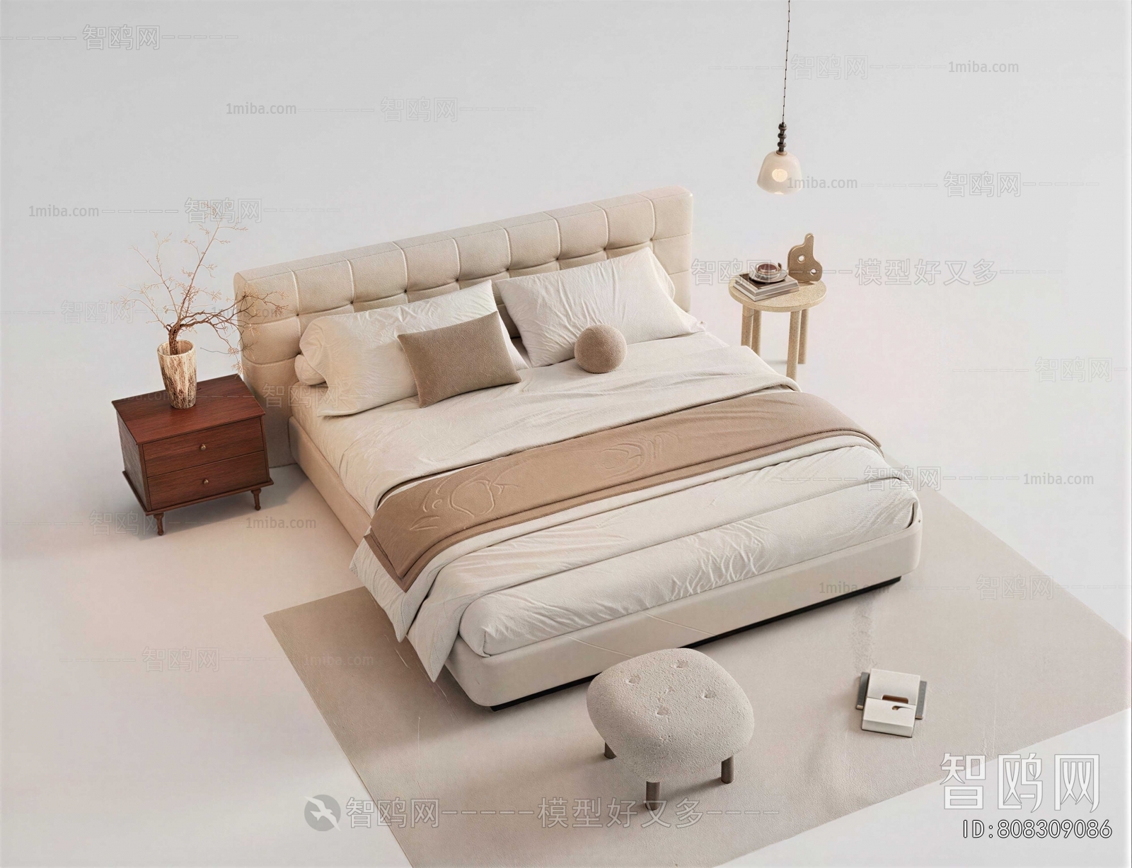 Modern Double Bed