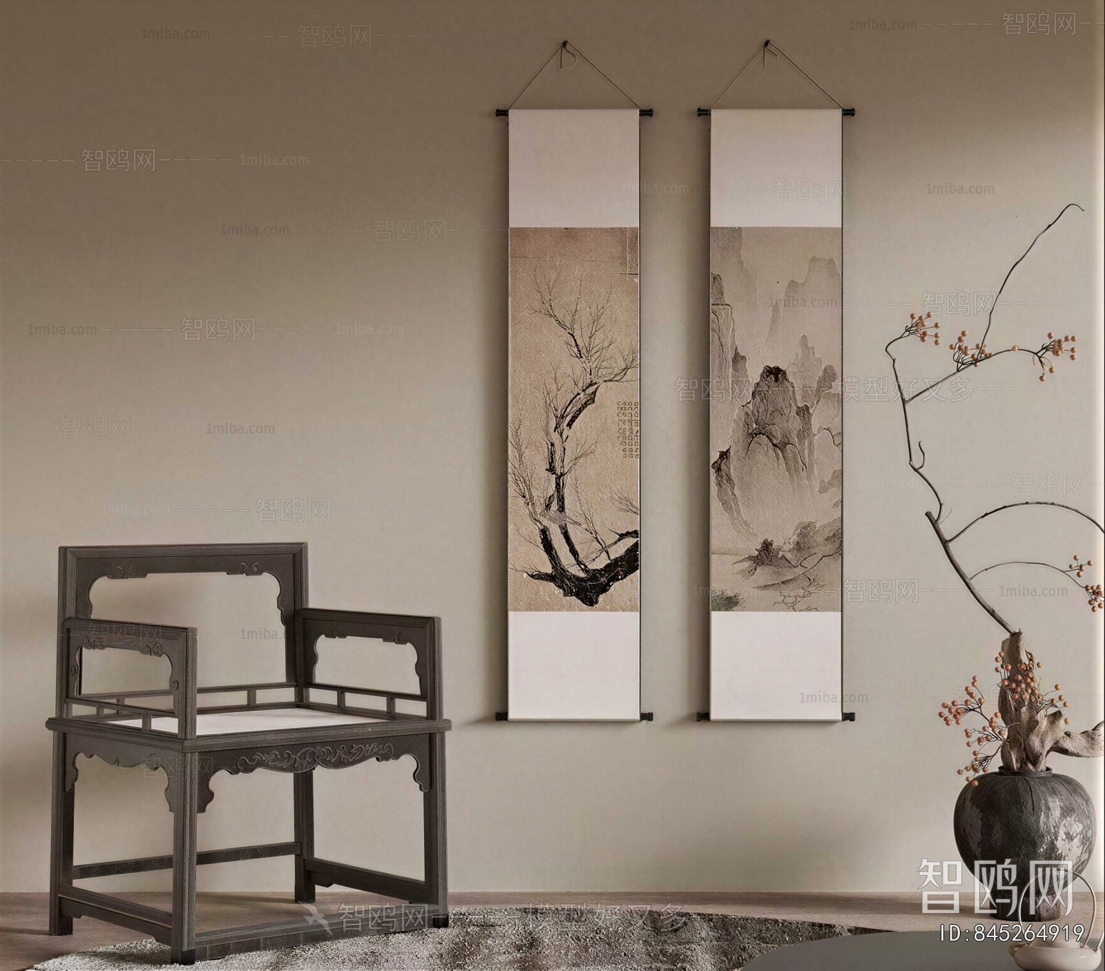 New Chinese Style Painting