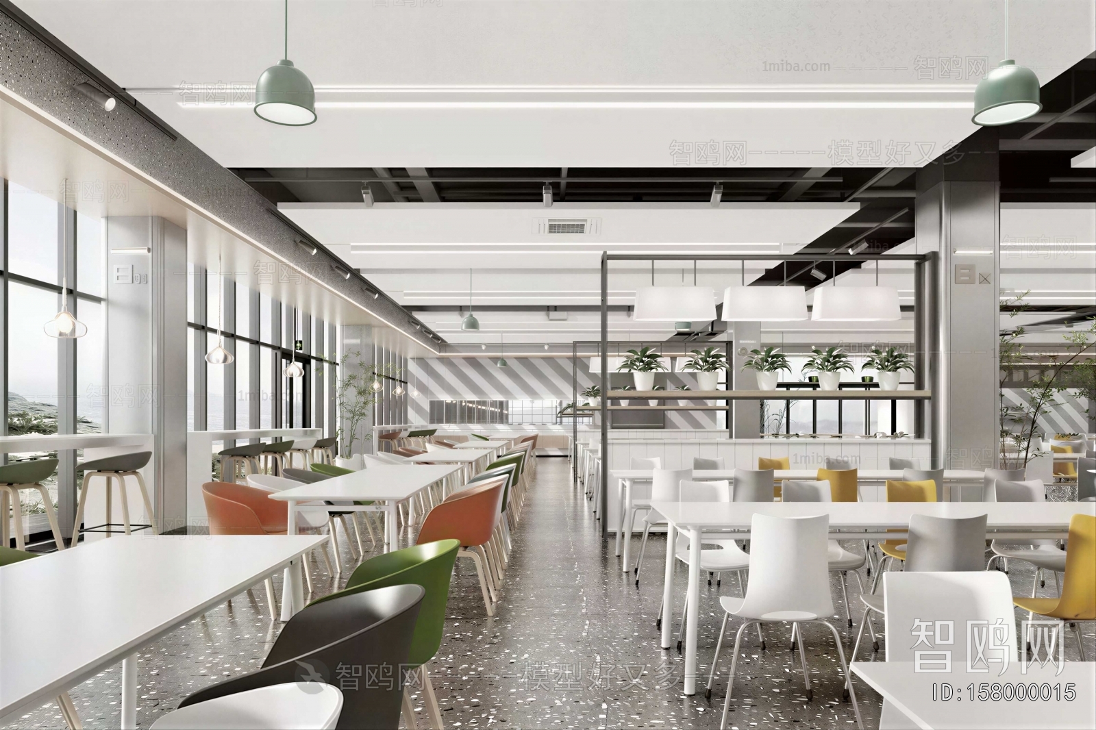 Modern Office Canteen