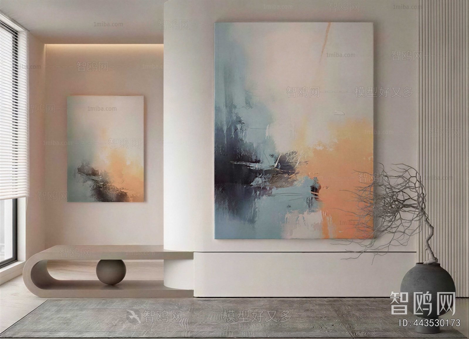 Wabi-sabi Style Painting