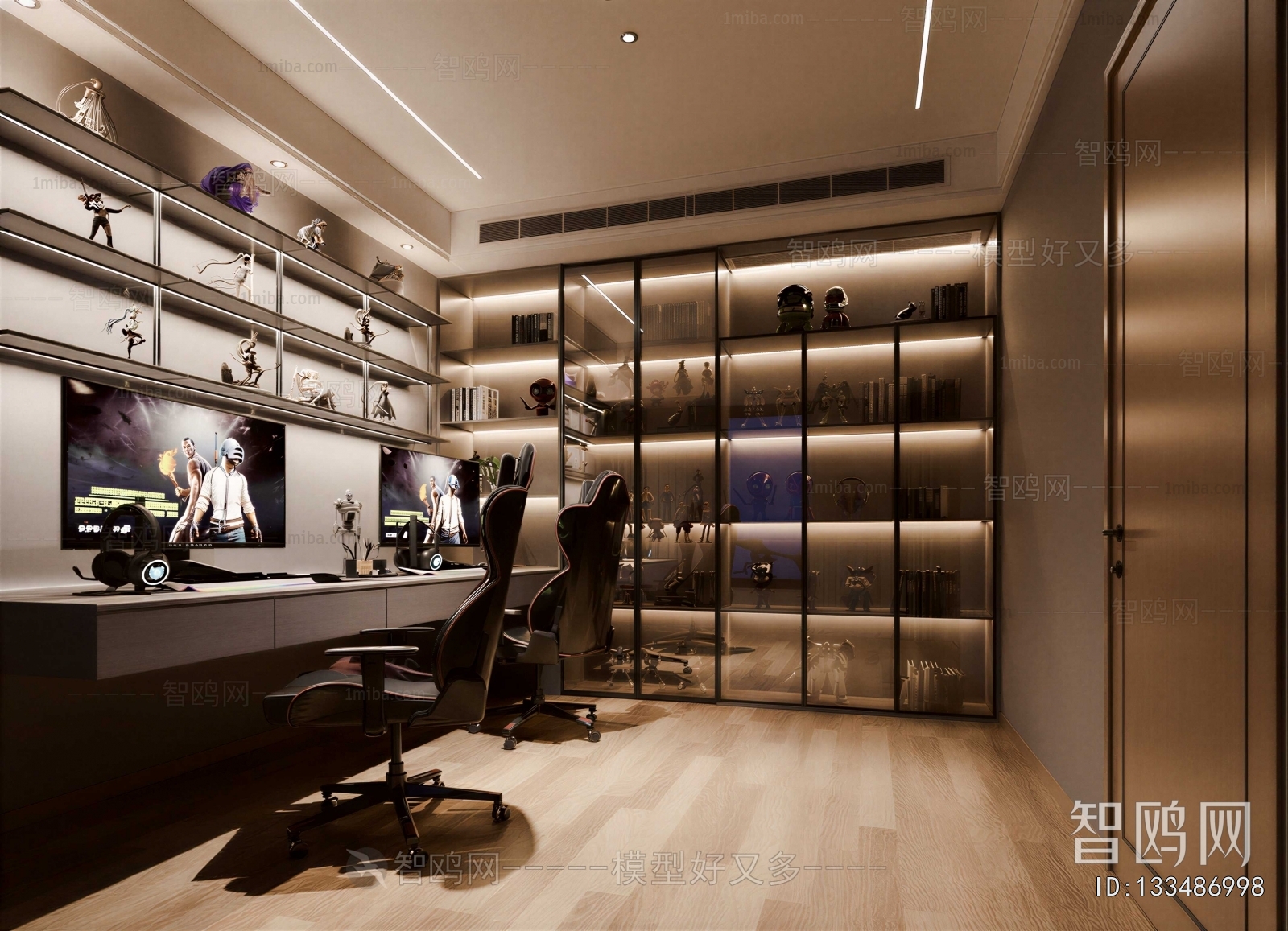 Modern E-sports Room