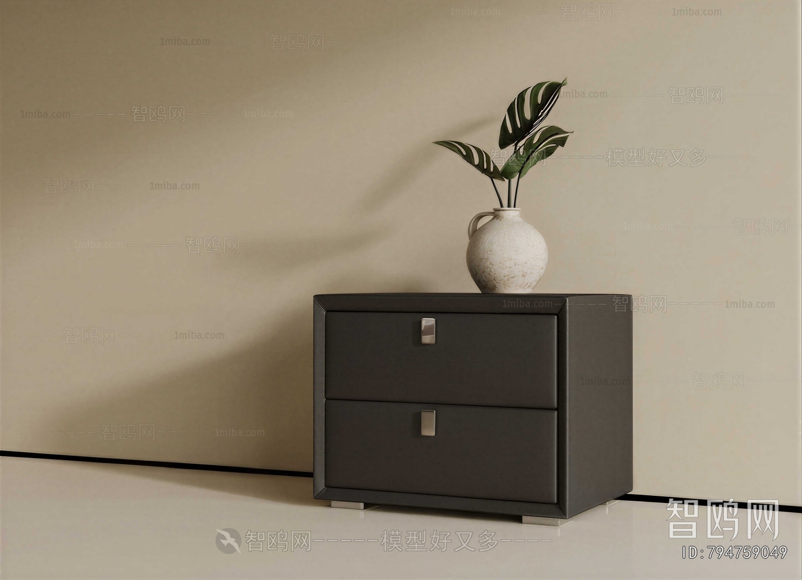 Modern Bedside Cupboard