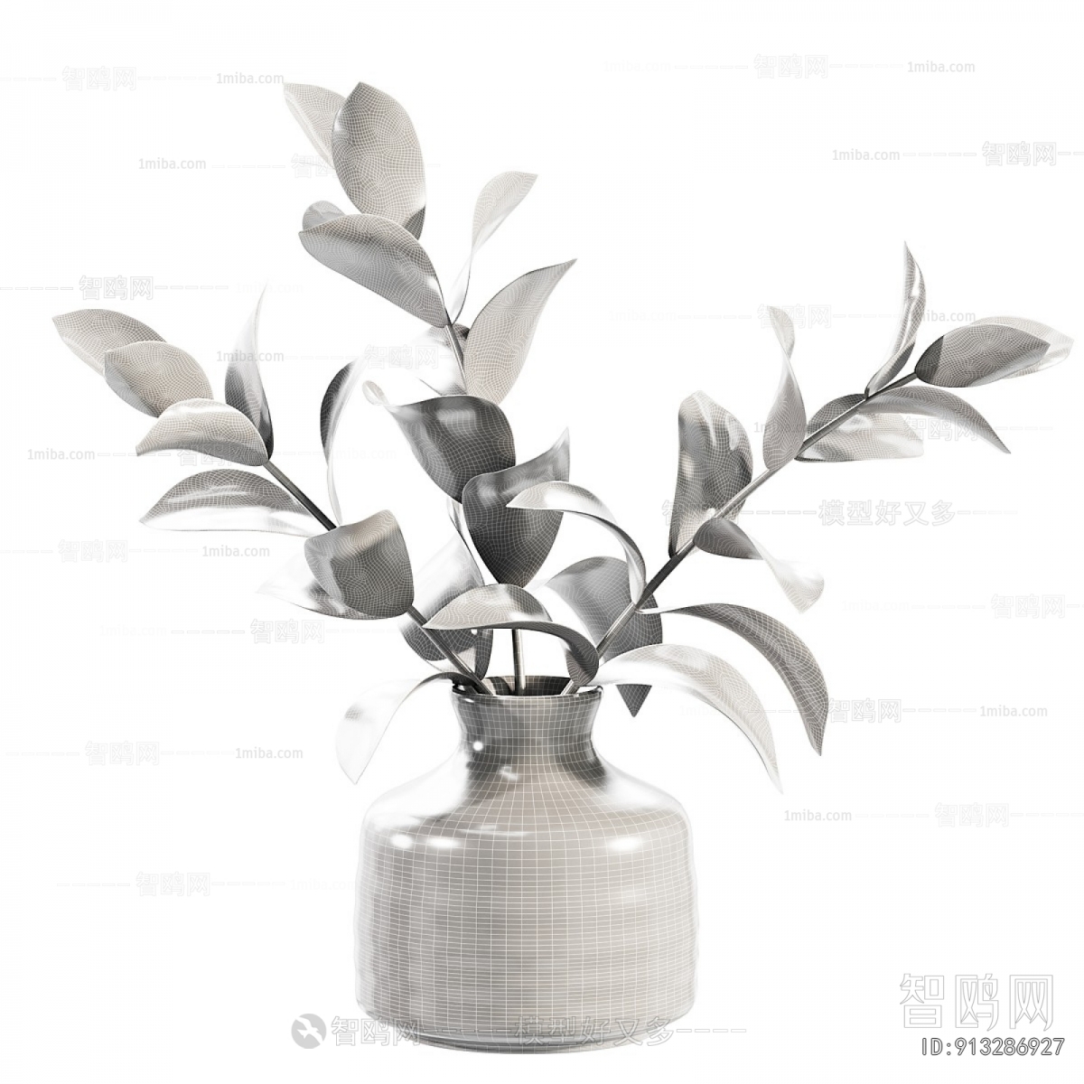 Modern Aquatic Green Plant