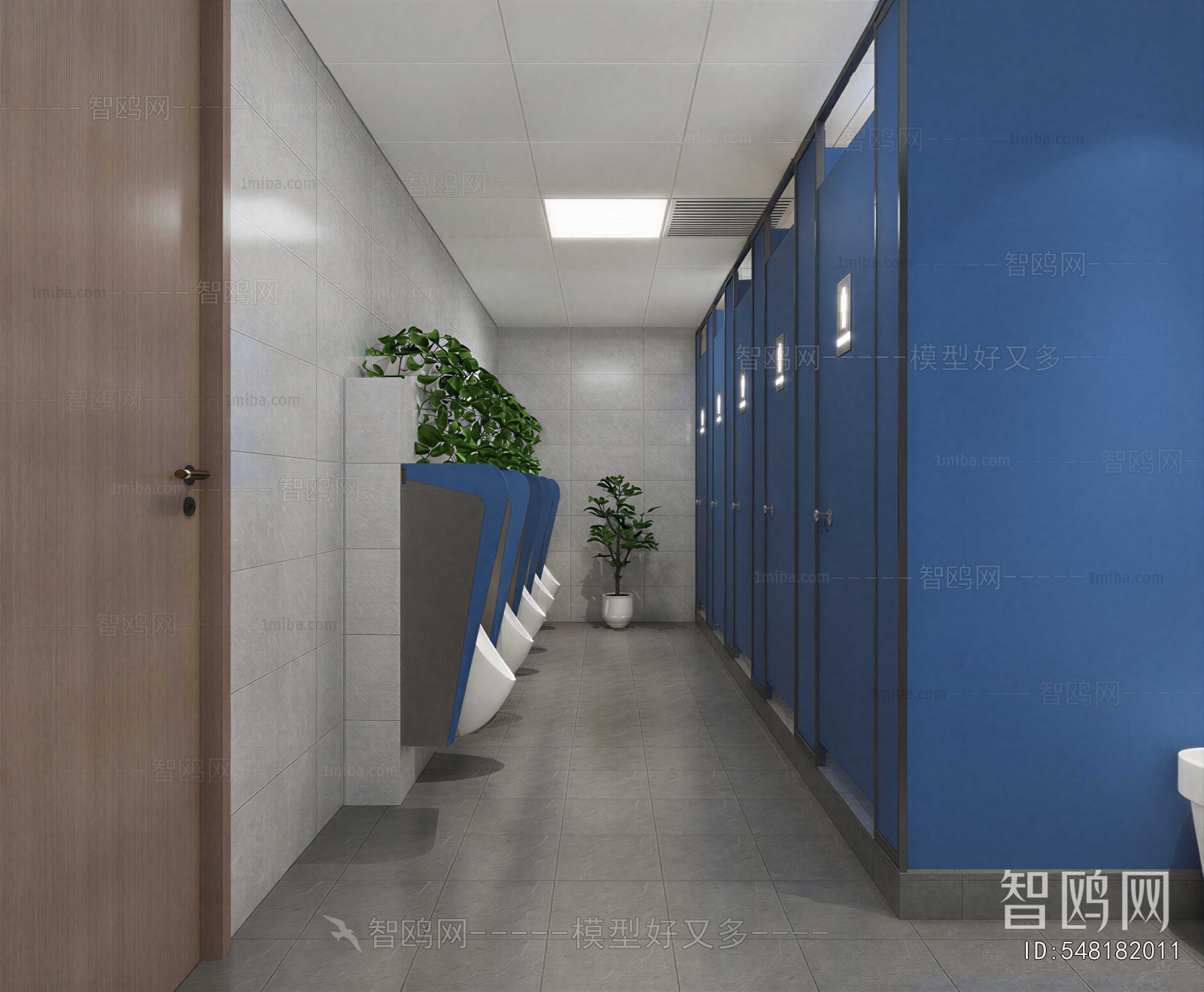 Modern Public Toilet