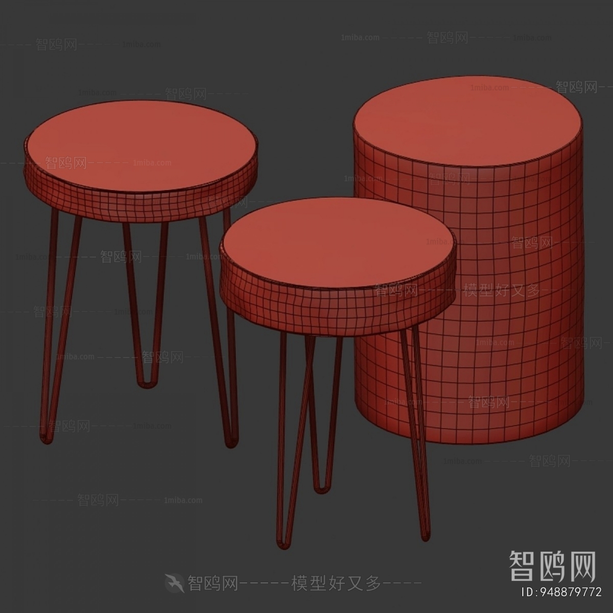 Wabi-sabi Style Side Table/corner Table