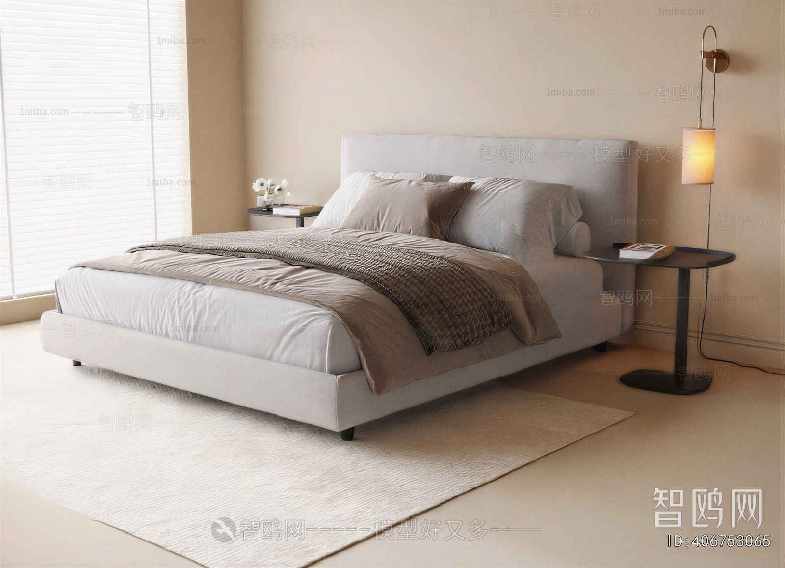 Modern Double Bed