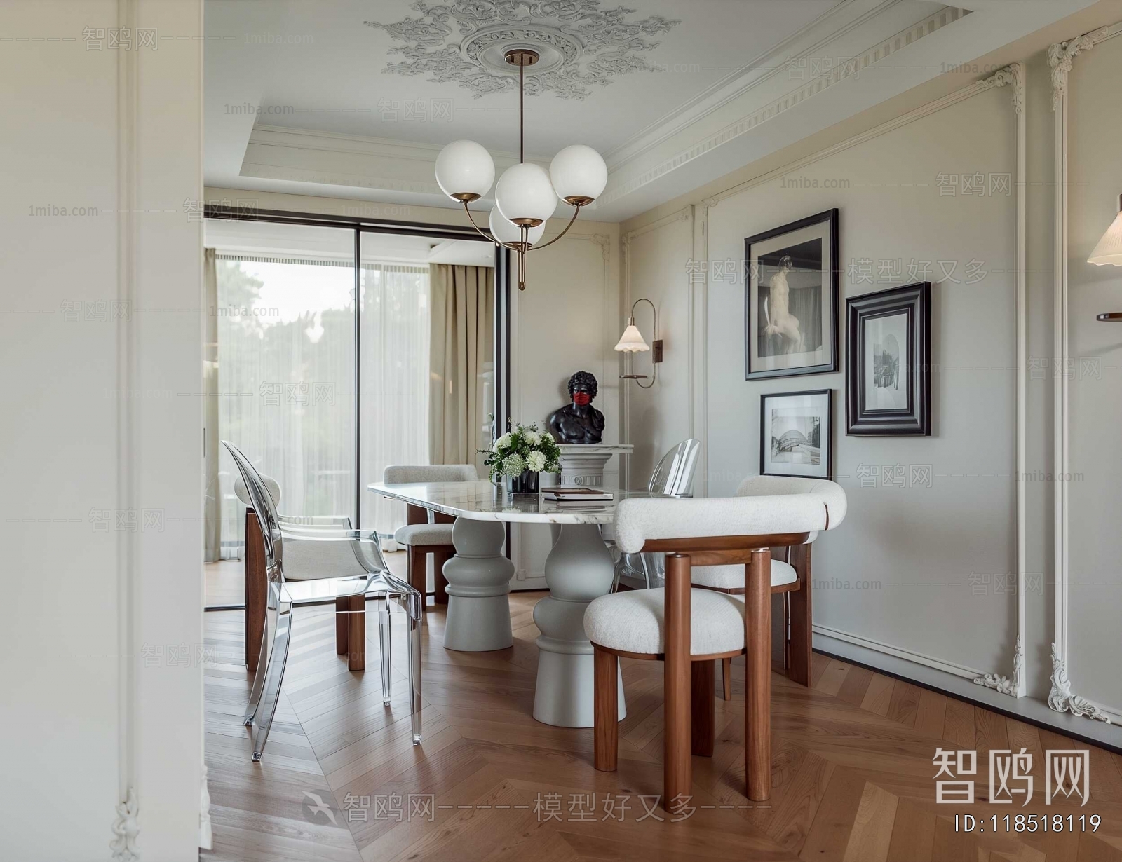 French Style A Living Room