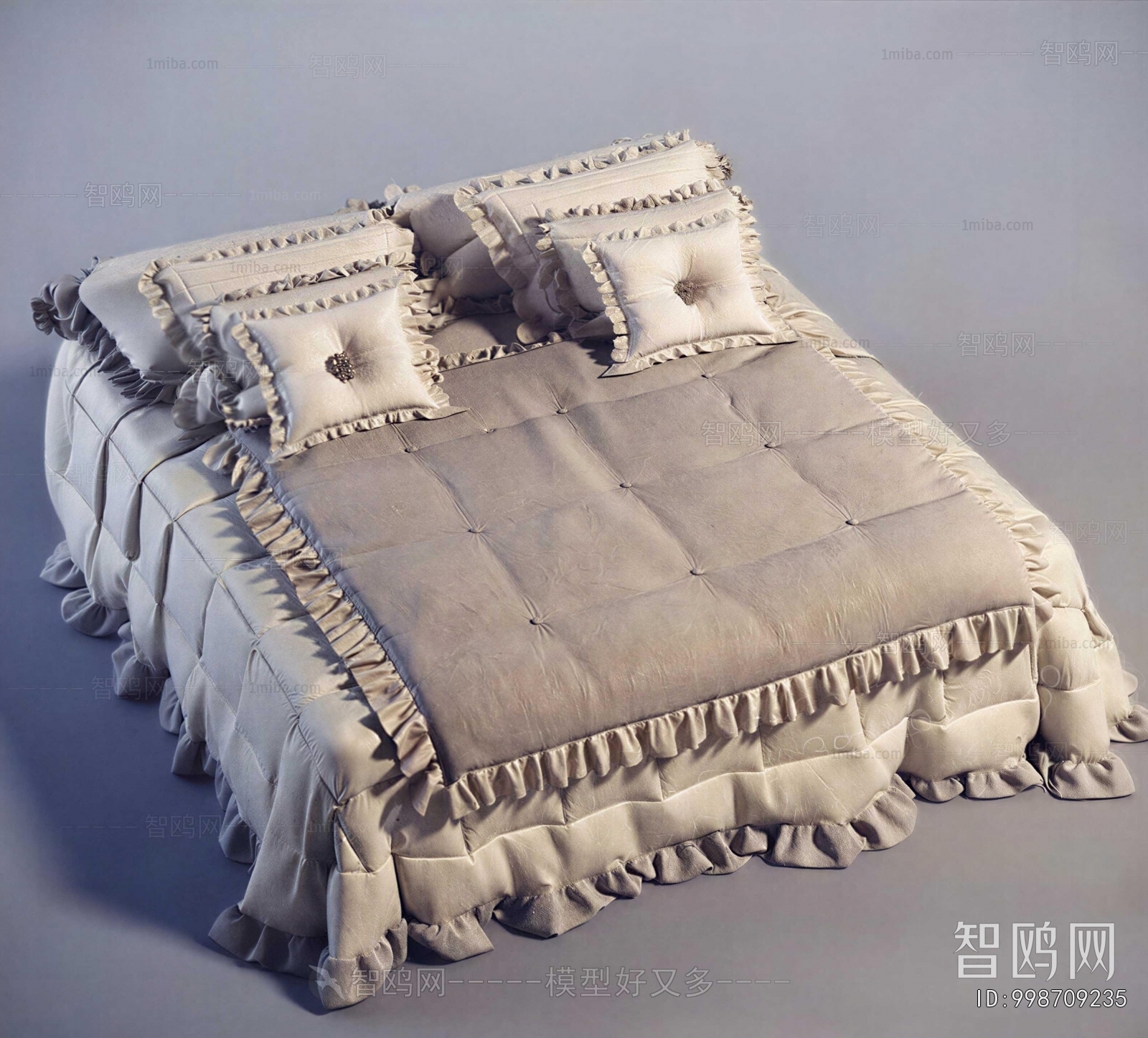 French Style Double Bed