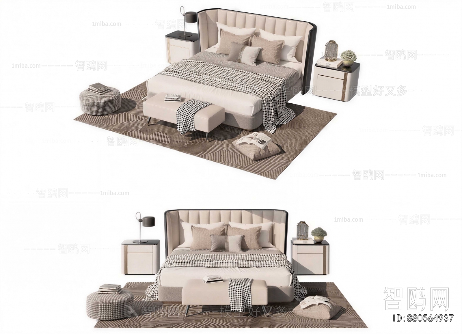 Modern Double Bed
