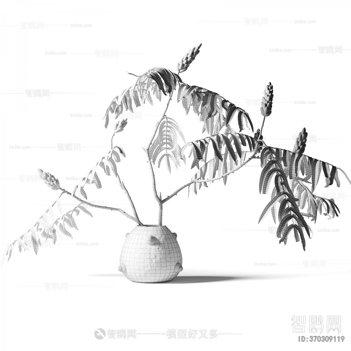 Modern Aquatic Green Plant