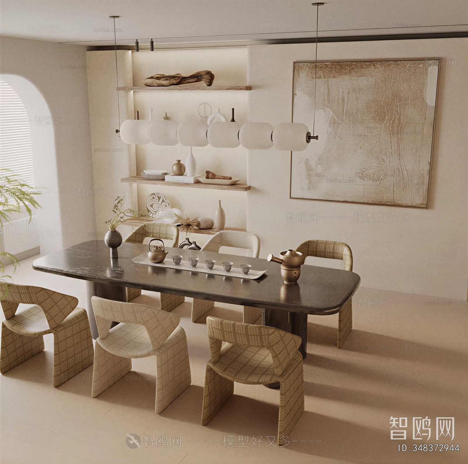 Wabi-sabi Style Tea House