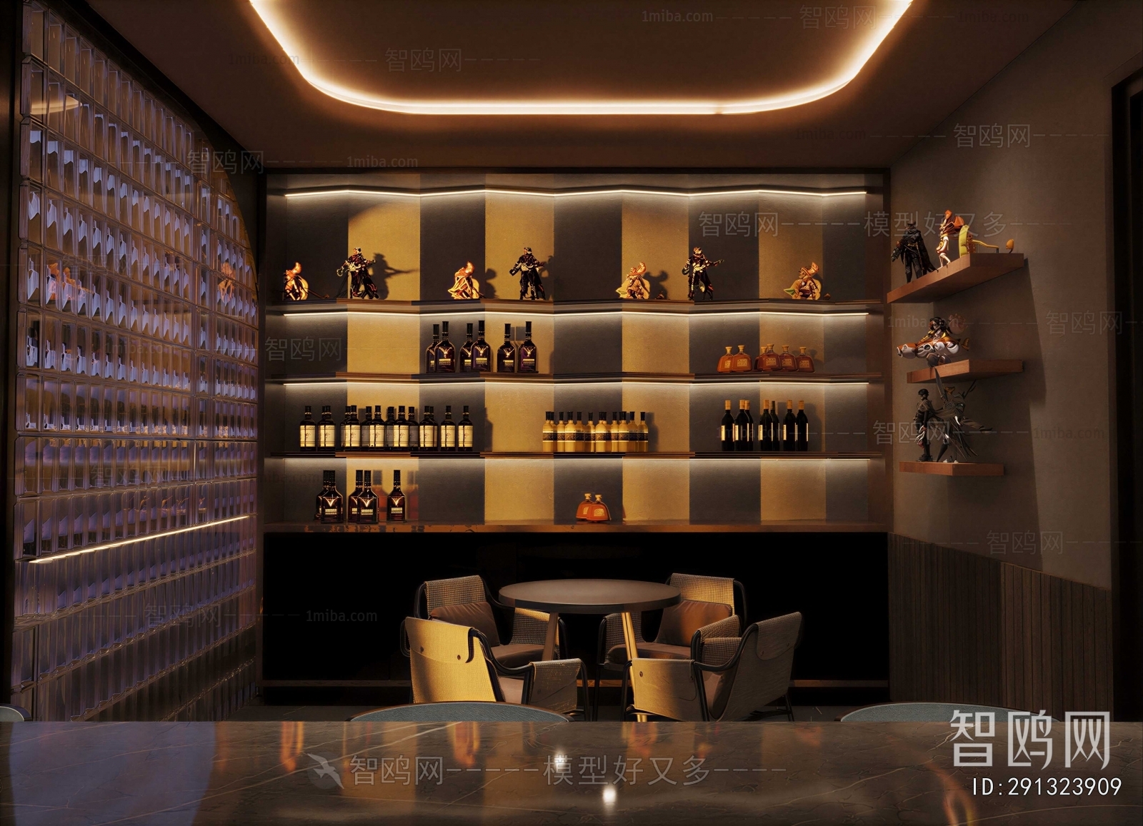 Modern Wine Cellar/Wine Tasting Room