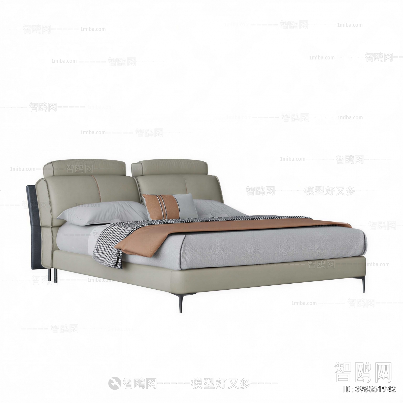 Modern Double Bed