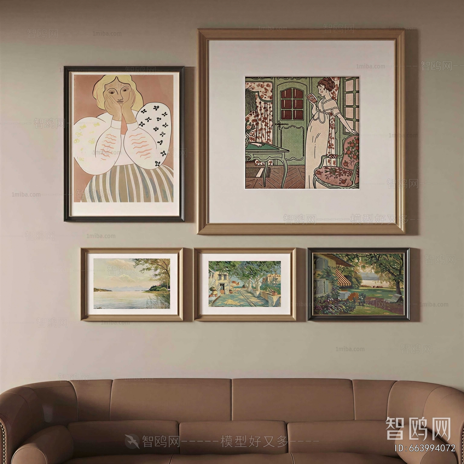 French Style Painting