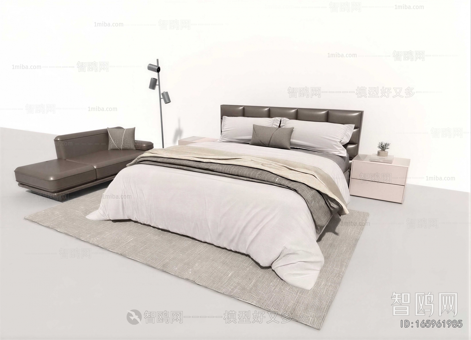 Modern Double Bed