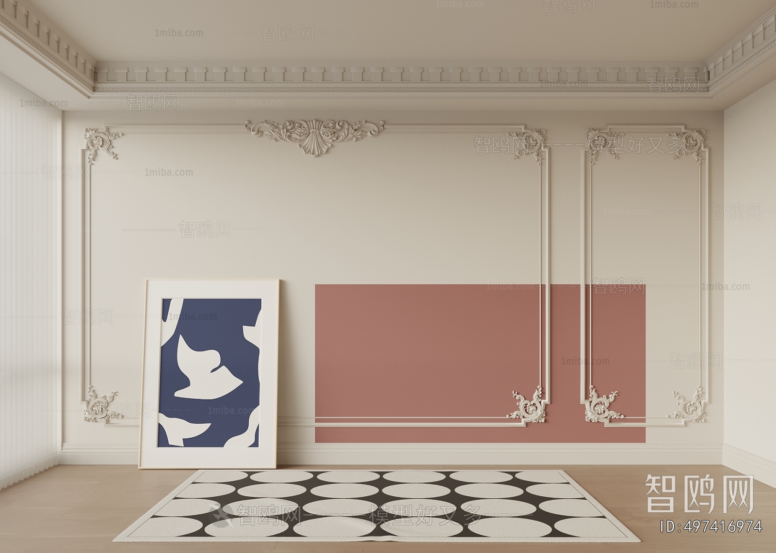 French Style TV Wall