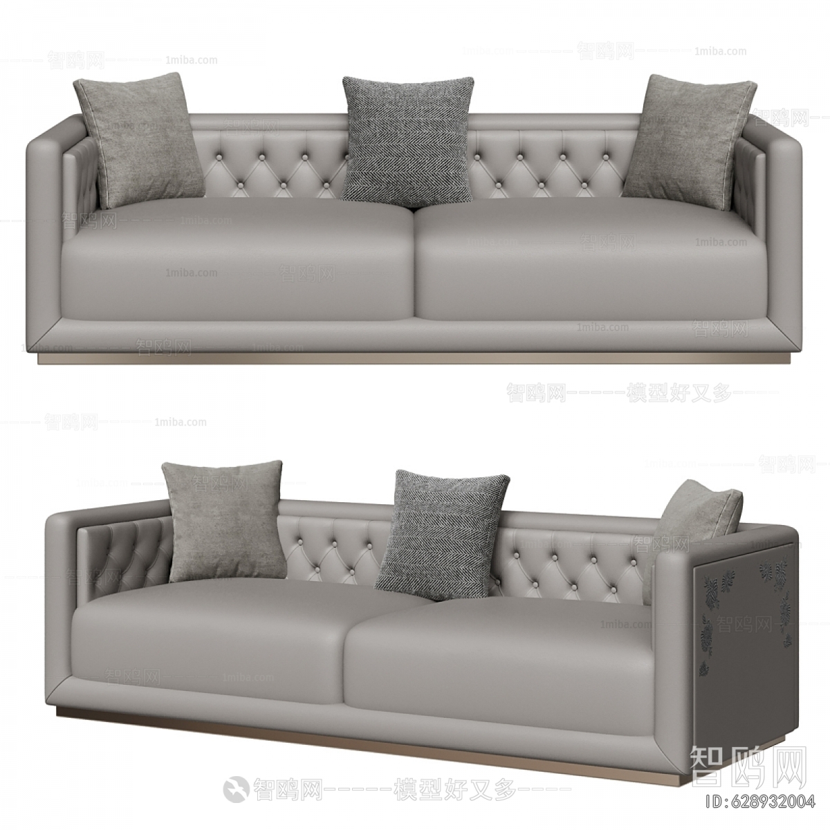 Modern Three-seat Sofa