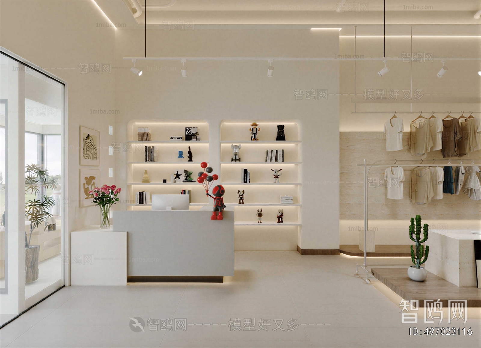 Modern Clothing Store