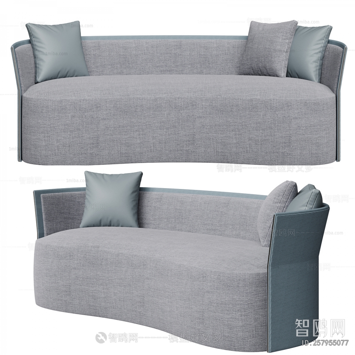 Modern Three-seat Sofa