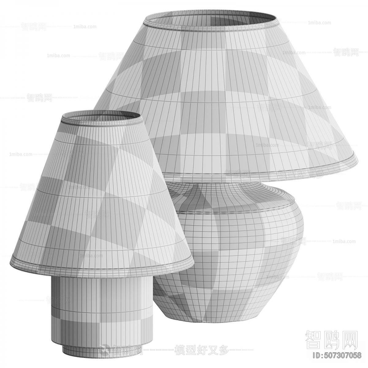 Wabi-sabi Style Table Lamp