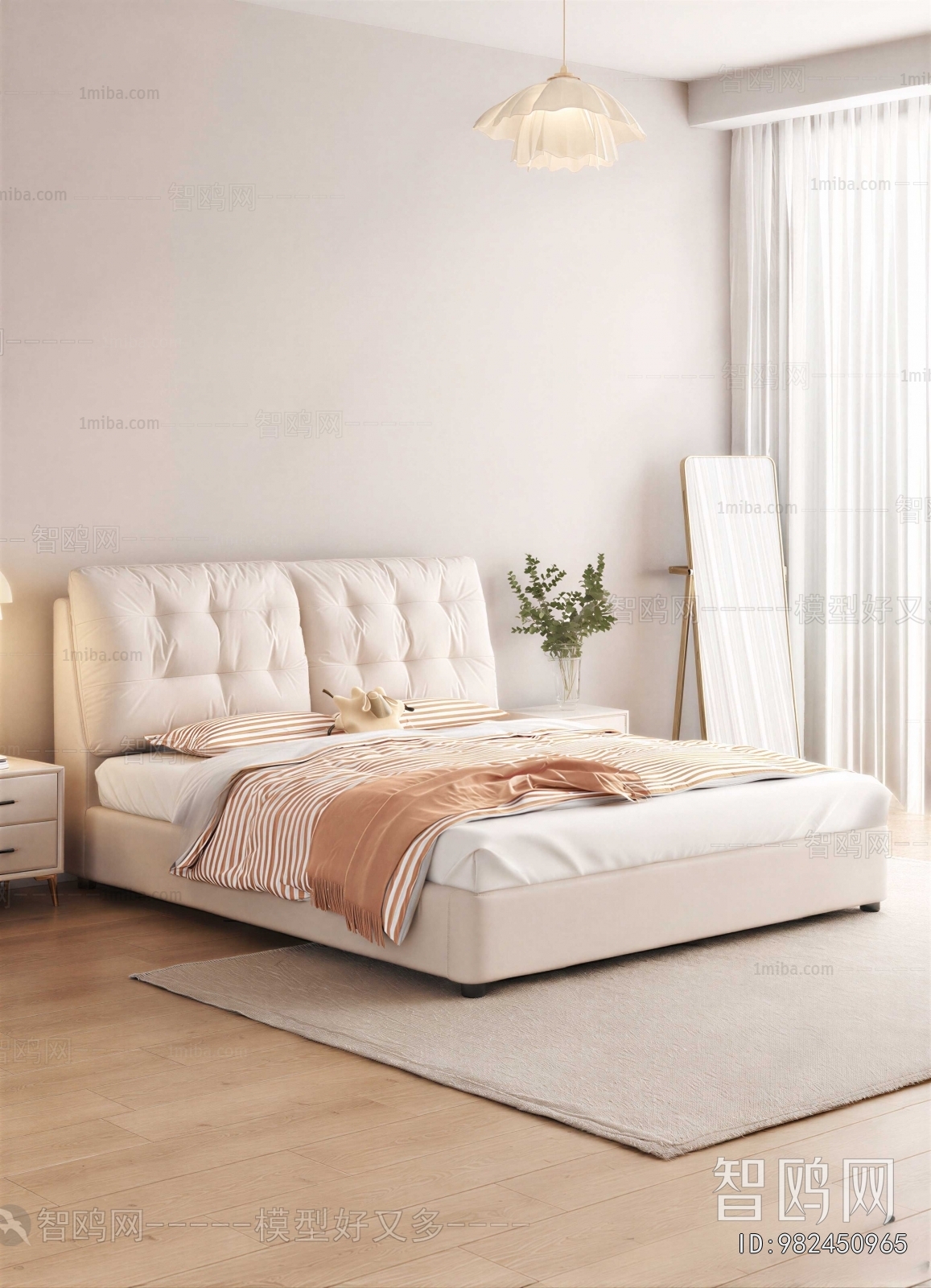 Modern Double Bed