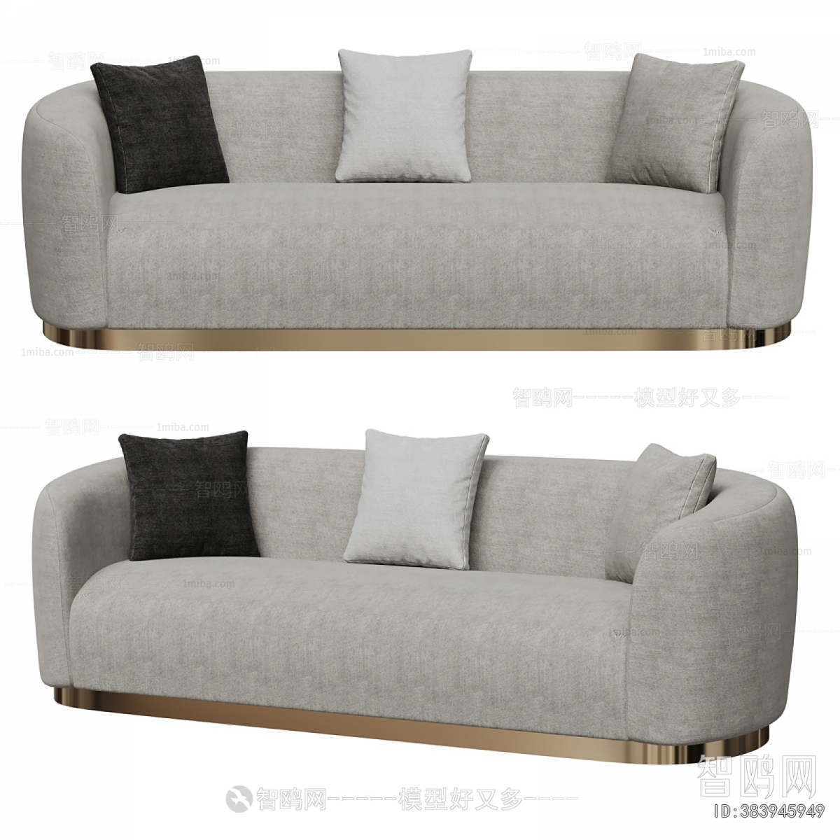 Modern Three-seat Sofa
