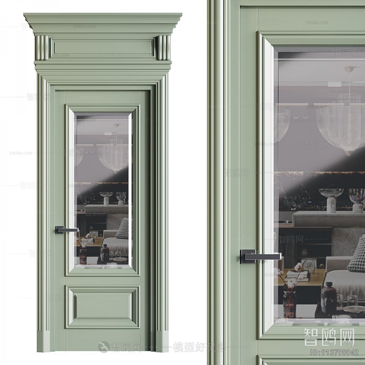 American Style Single Door