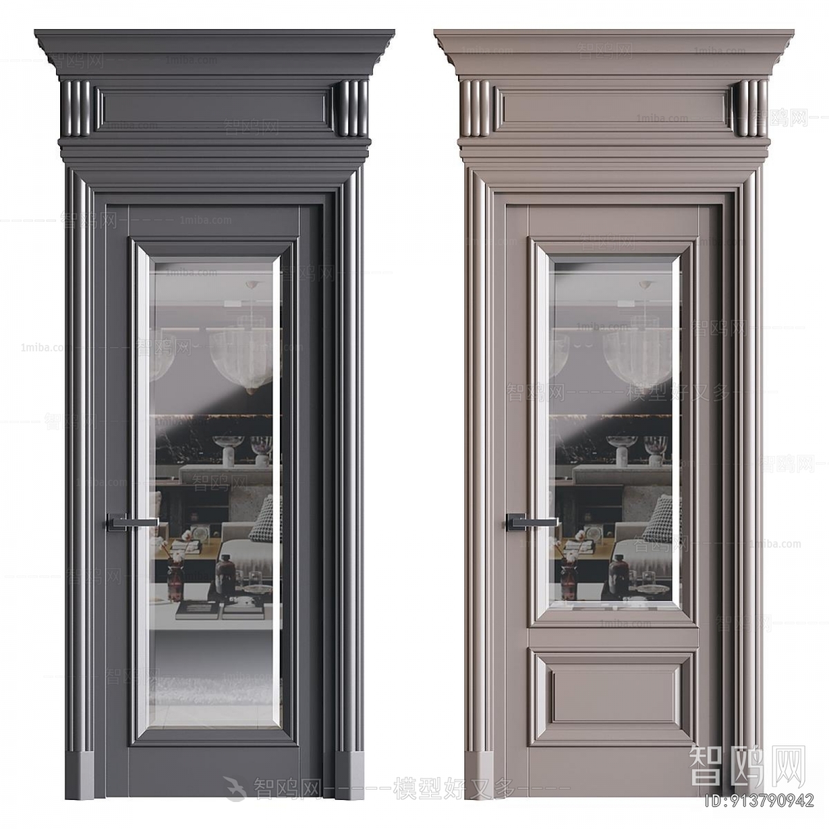 American Style Single Door