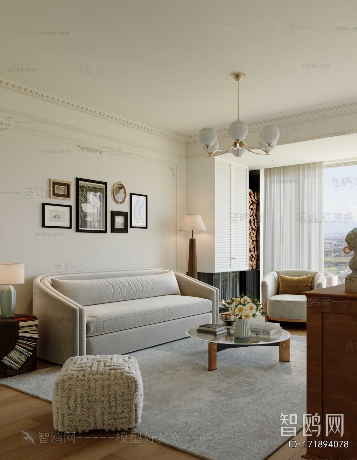 French Style A Living Room